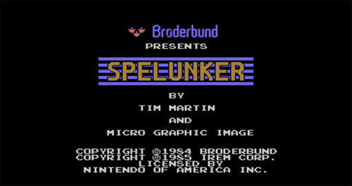 Spelunker on Wii U and 3DS