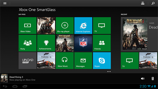 Xbox One SmartGlass App